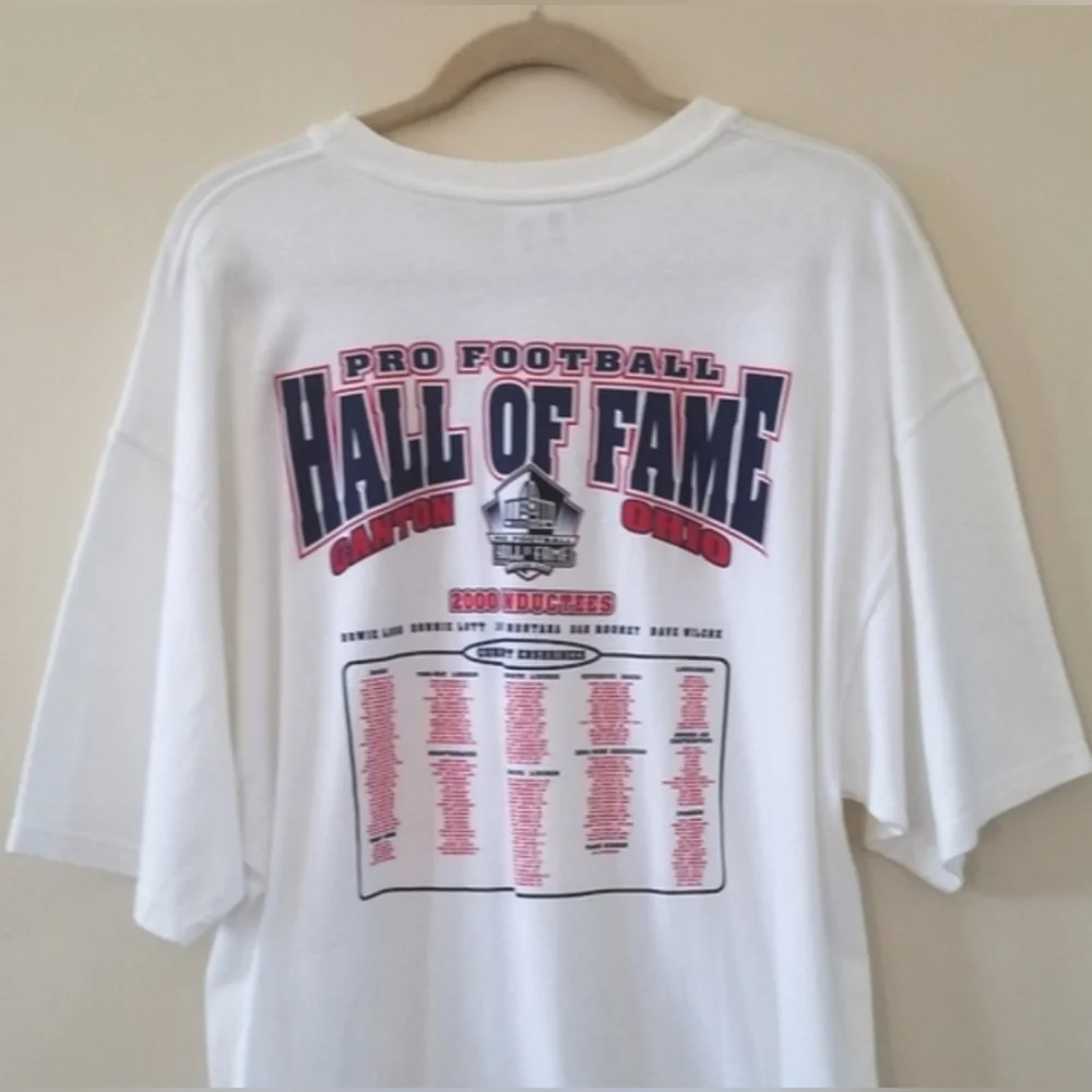 NFS Pro Football Hall of Fame 2000 Inductees Joe Montana T-Shirt Mens XXL NEW - Picture 4 of 7